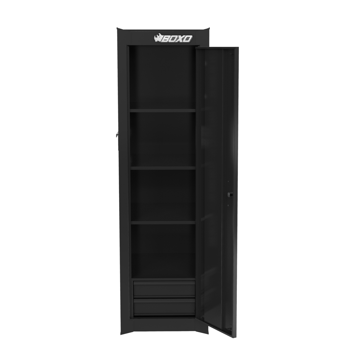 BOXO Full Height Side Locker - Black