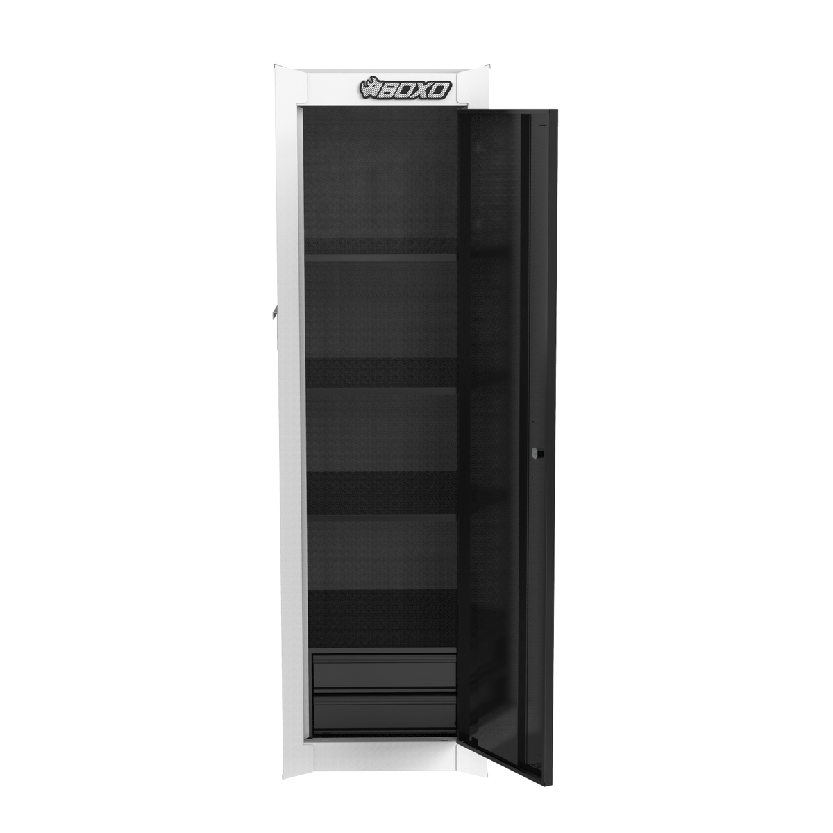 BOXO Full Height Side Locker - White