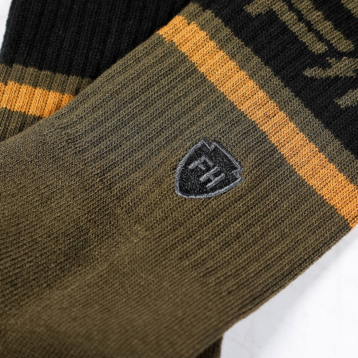 Vector Performance Crew Sock - Olive