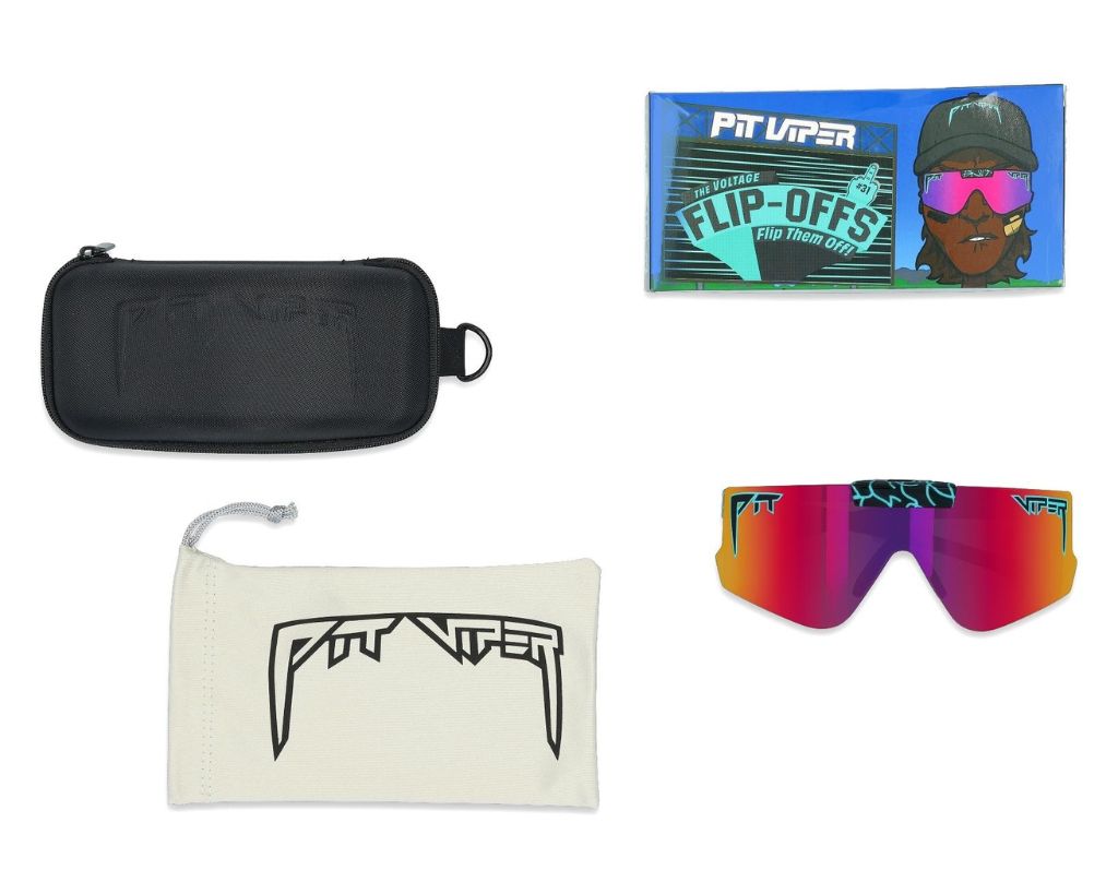 / Pink-Purple | The Voltage Flip-Offs from Pit Viper Sunglasses