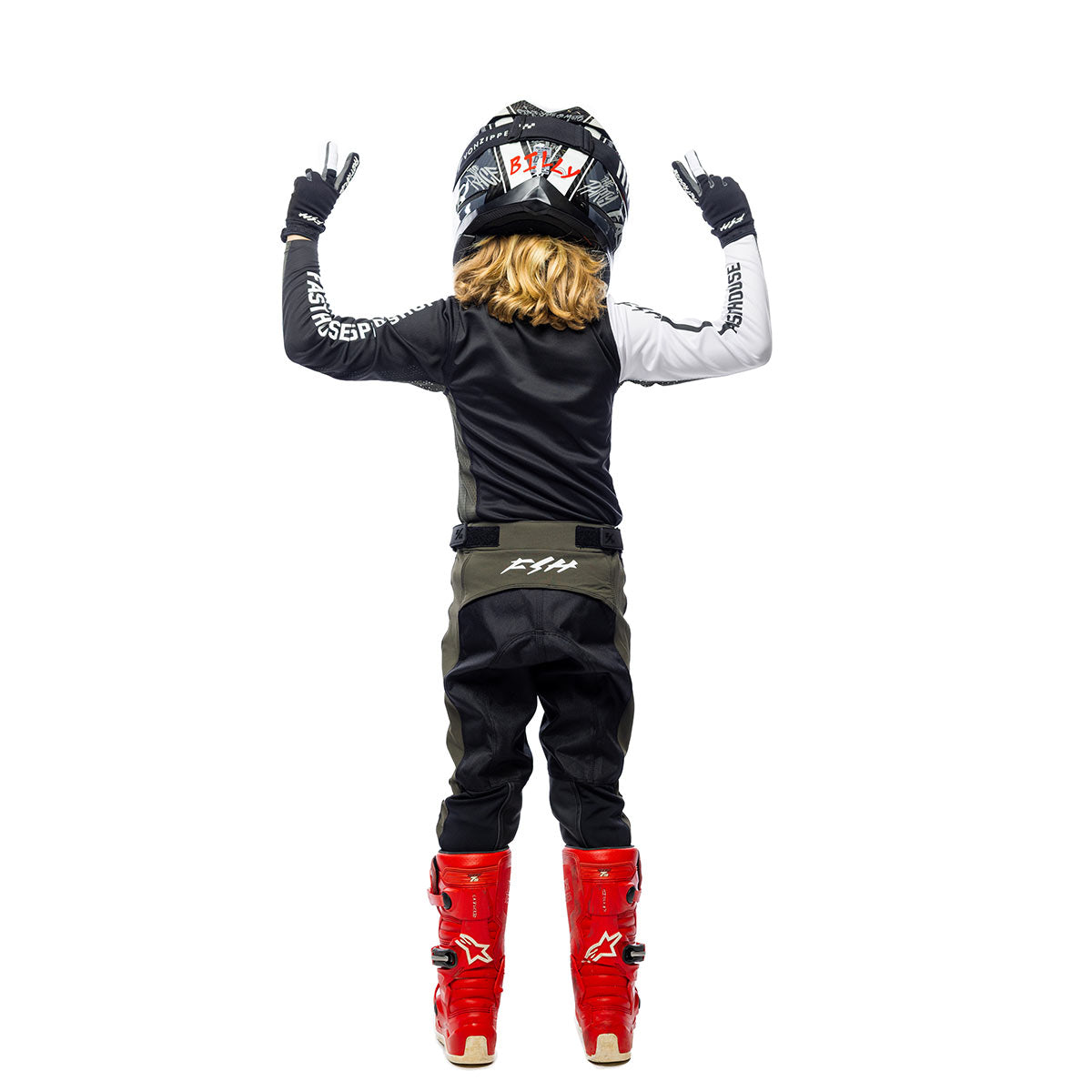 Grindhouse Hudson Youth Jersey - Black/White