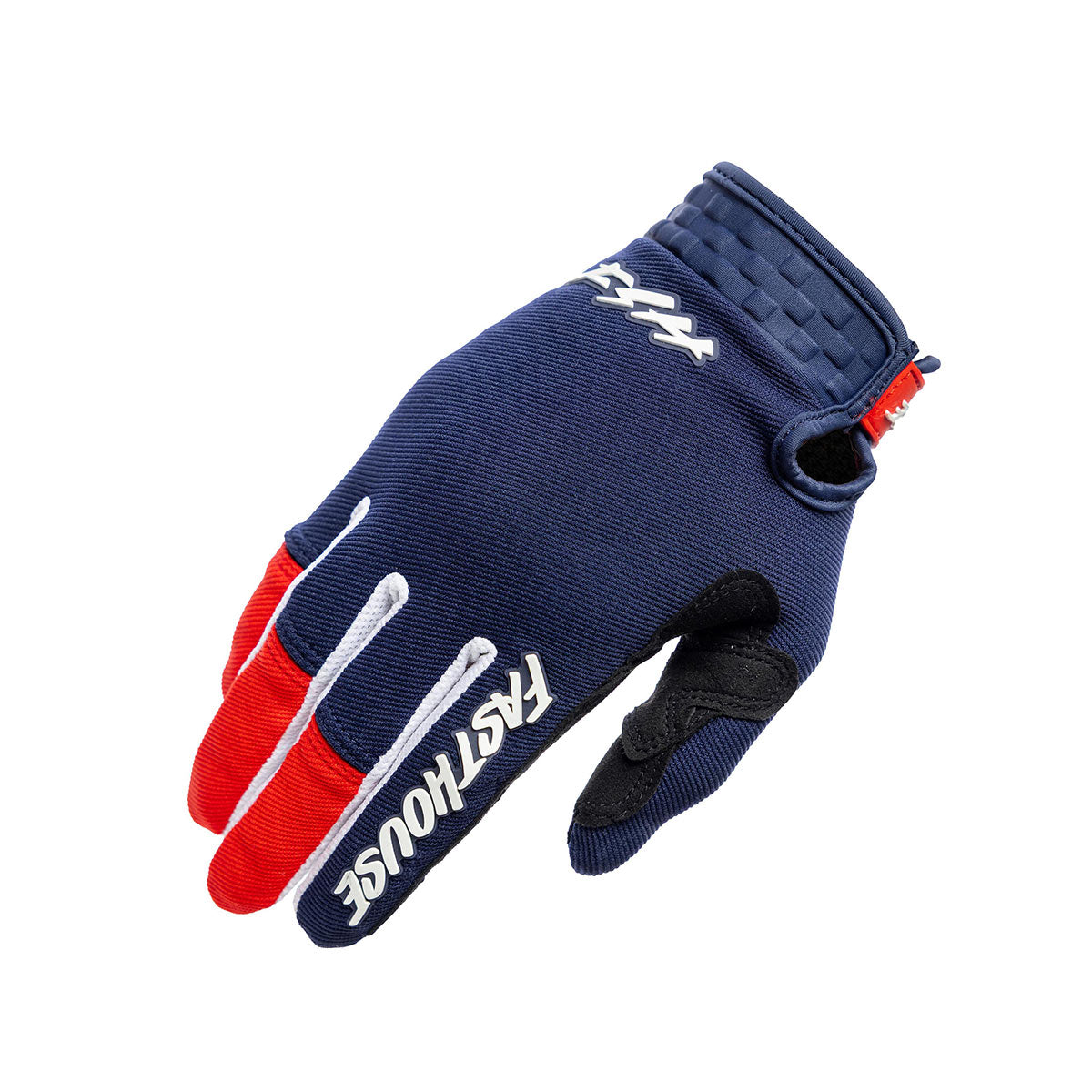 Speed Style Hudson Youth Glove - Blue/Red