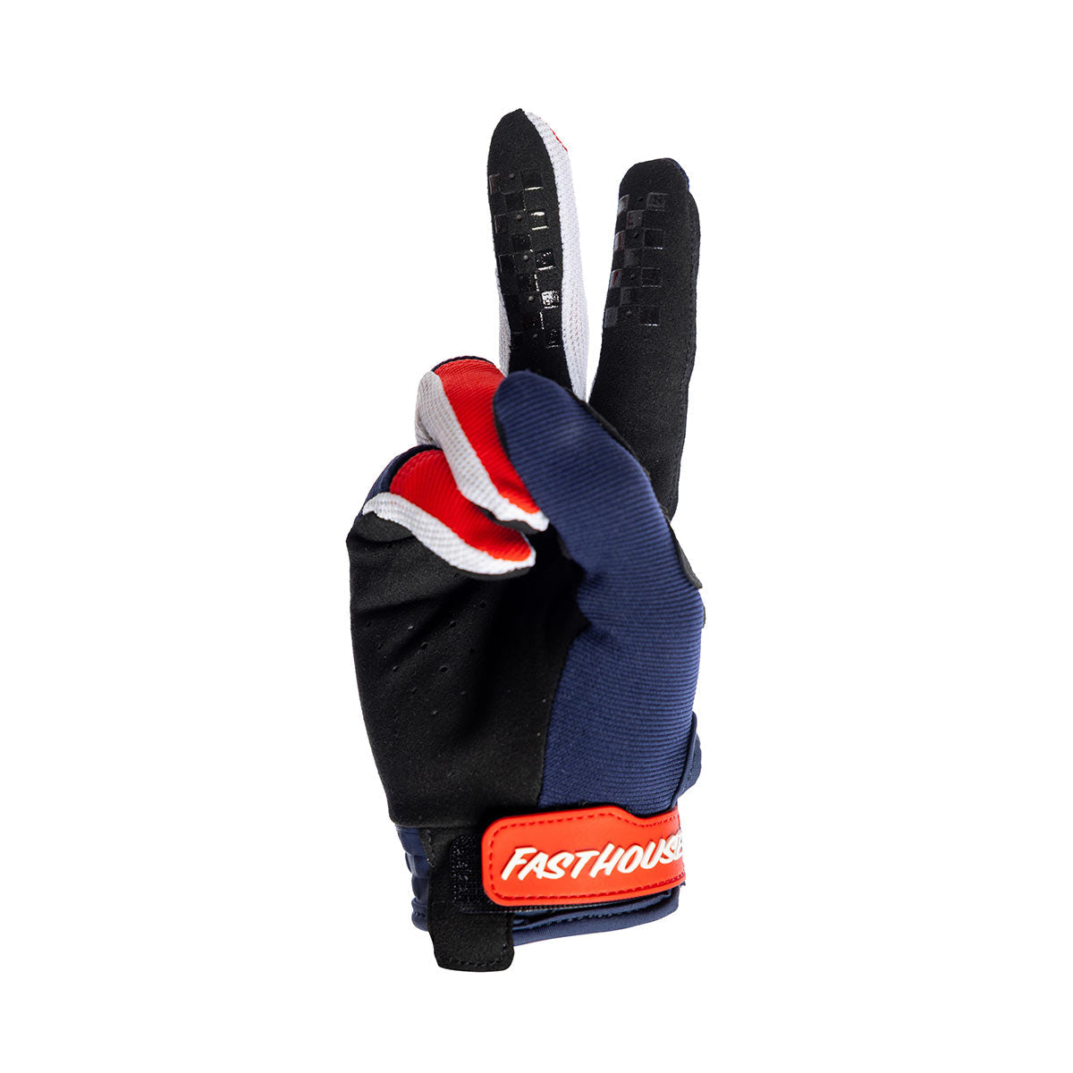 Speed Style Hudson Youth Glove - Blue/Red
