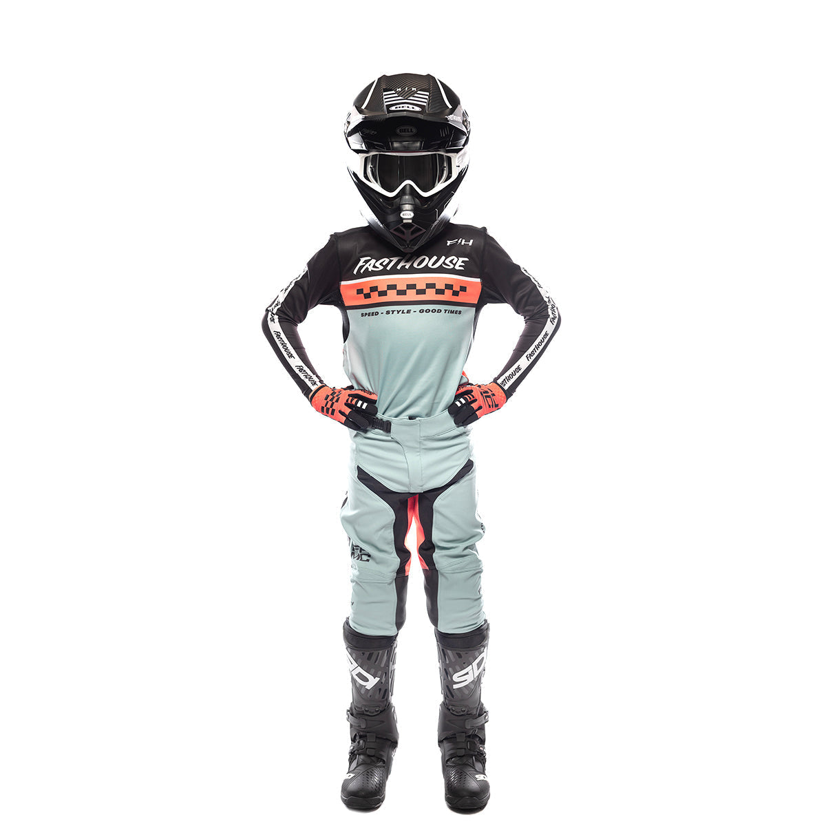 Elrod Formula Youth Pant - Oceanic Mint/Hyper Coral
