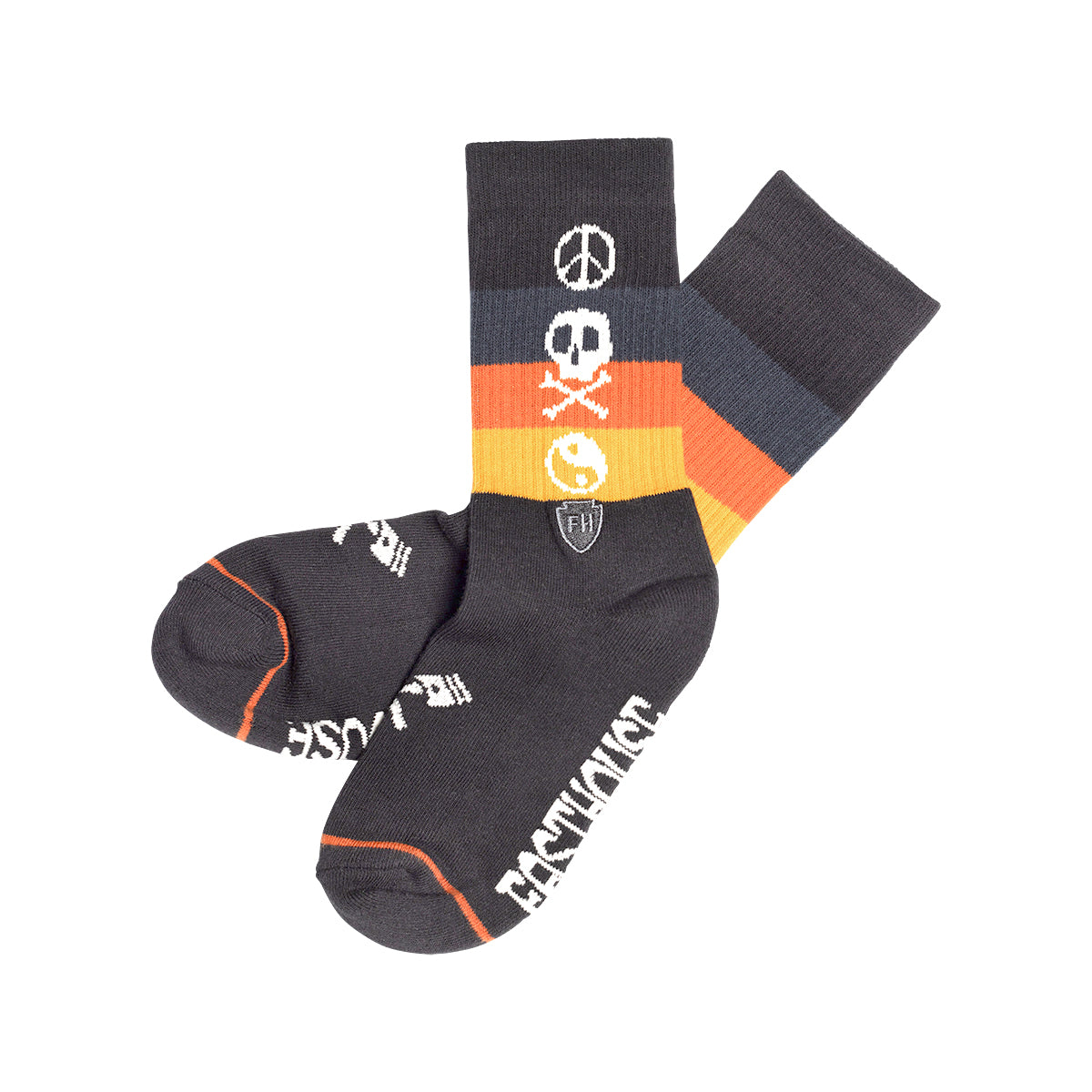 Lost Boys Youth Crew Sock featuring bold graphic design and comfortable fit for kids