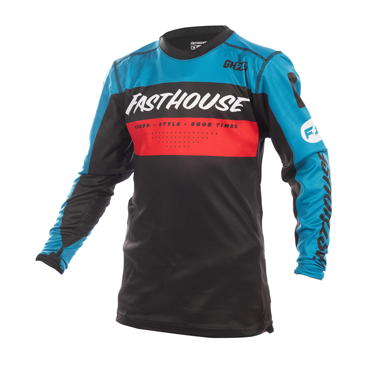 Youth Grindhouse Pro Daytona Jersey - Electric Blue Fasthouse FH Brand / No Collab Fasthousedev