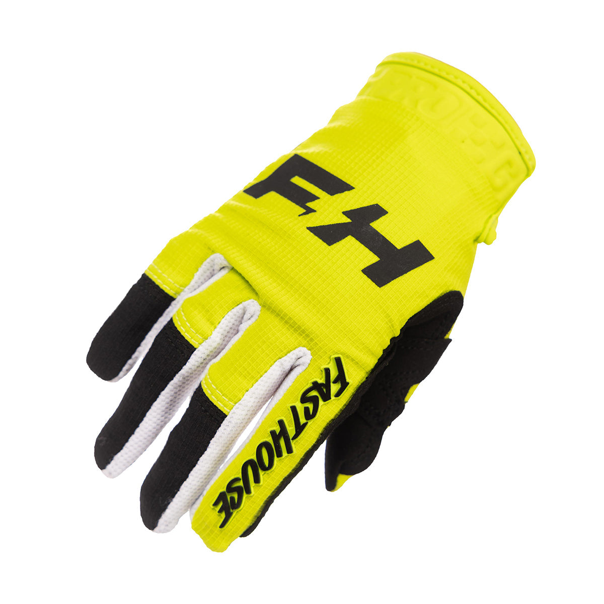 Youth Grindhouse Pro Apex Glove- Flo Green Fasthouse FH Brand / No Collab Fasthousedev