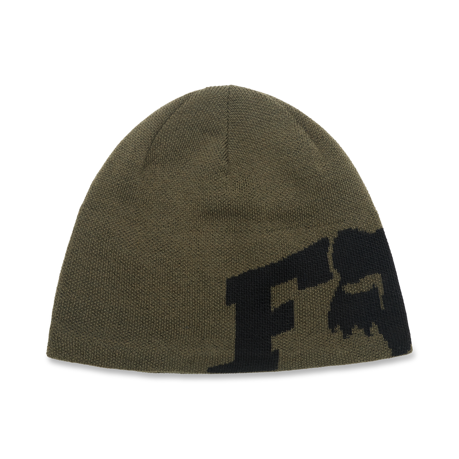 F HEAD X JACQUARD BEANIE - OLIVE GREEN