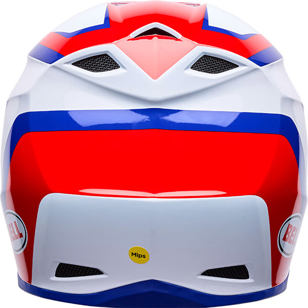 Bell MX-10 Mips - Dyno Red / White