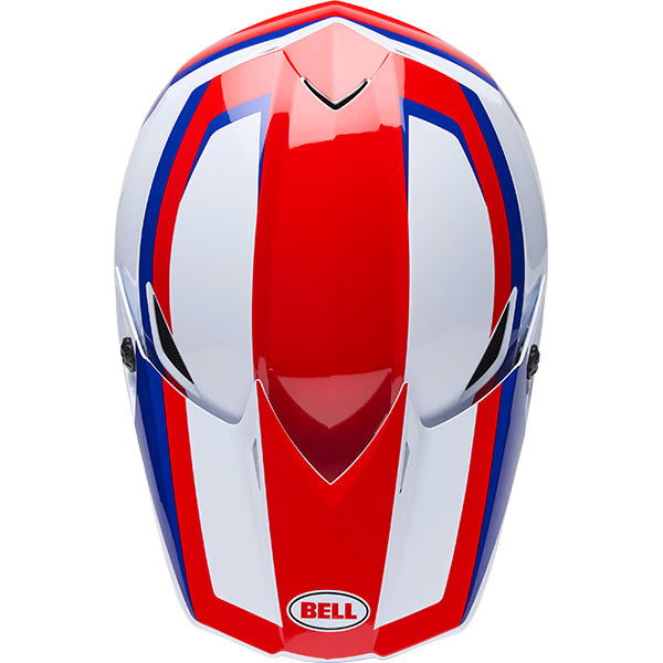 Bell MX-10 Mips - Dyno Red / White