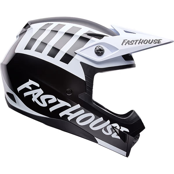 Bell MX-10 Mips - Fasthouse Black/White