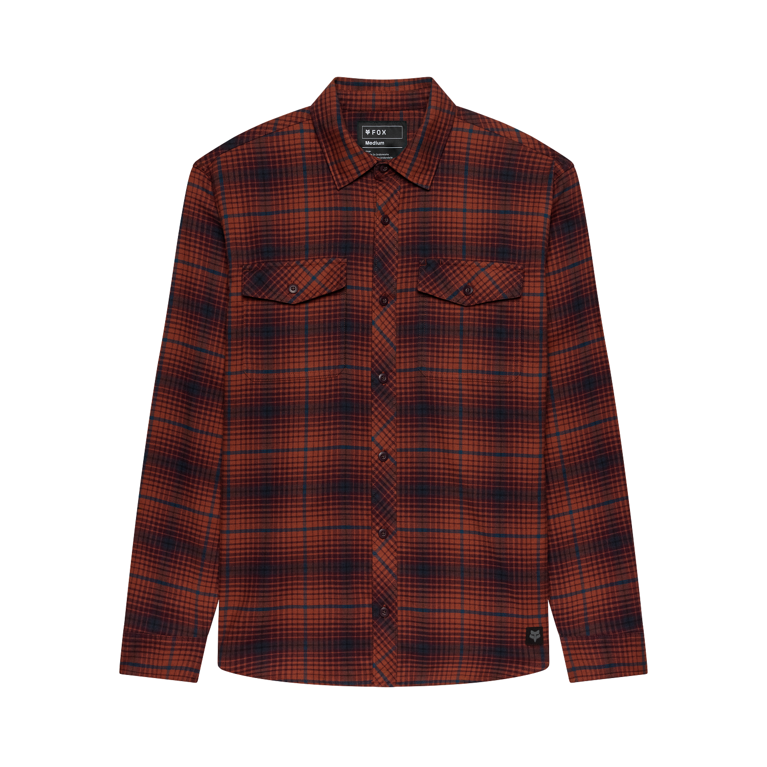 SURVIVALIST CORE FLANNEL LS - AMBER SCARLET
