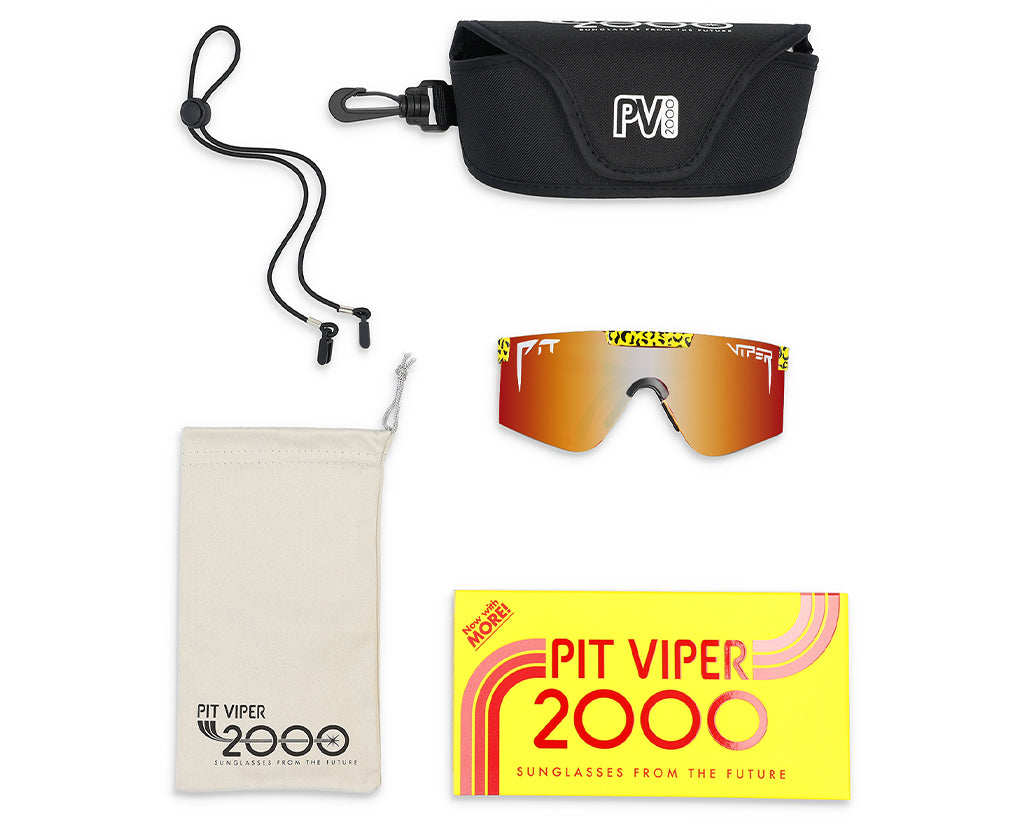 / Z87+ Red | The Carnivore 2000 Z87+ Red Lens from Pit Viper Sunglasses