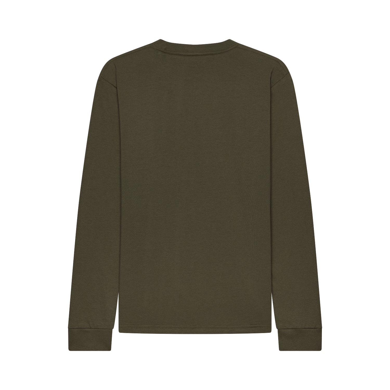 YTH ROUGHCUT LS TEE - DARK GREEN