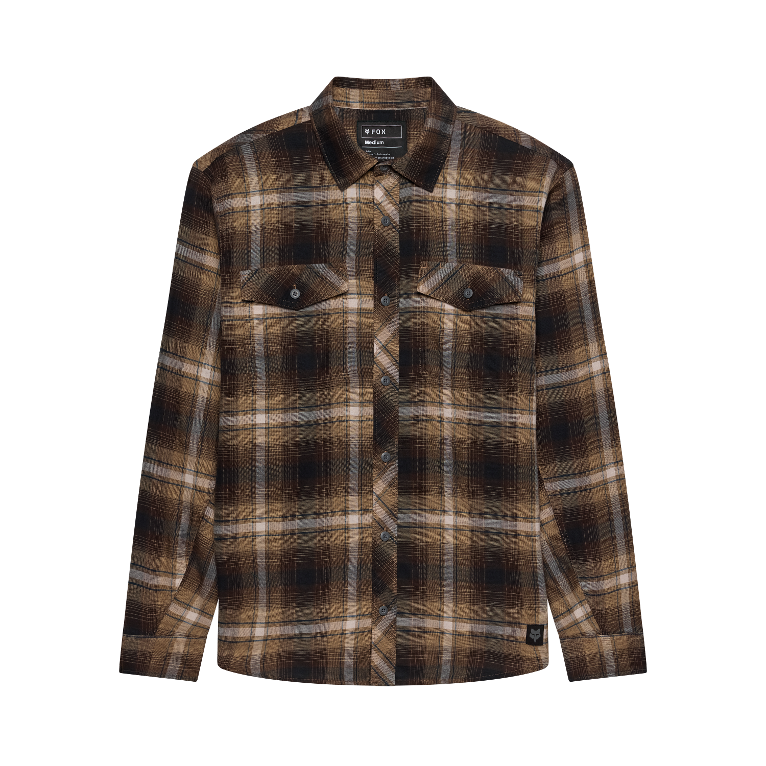 SURVIVALIST STRETCH FLANNEL LS - BROWN SUGAR