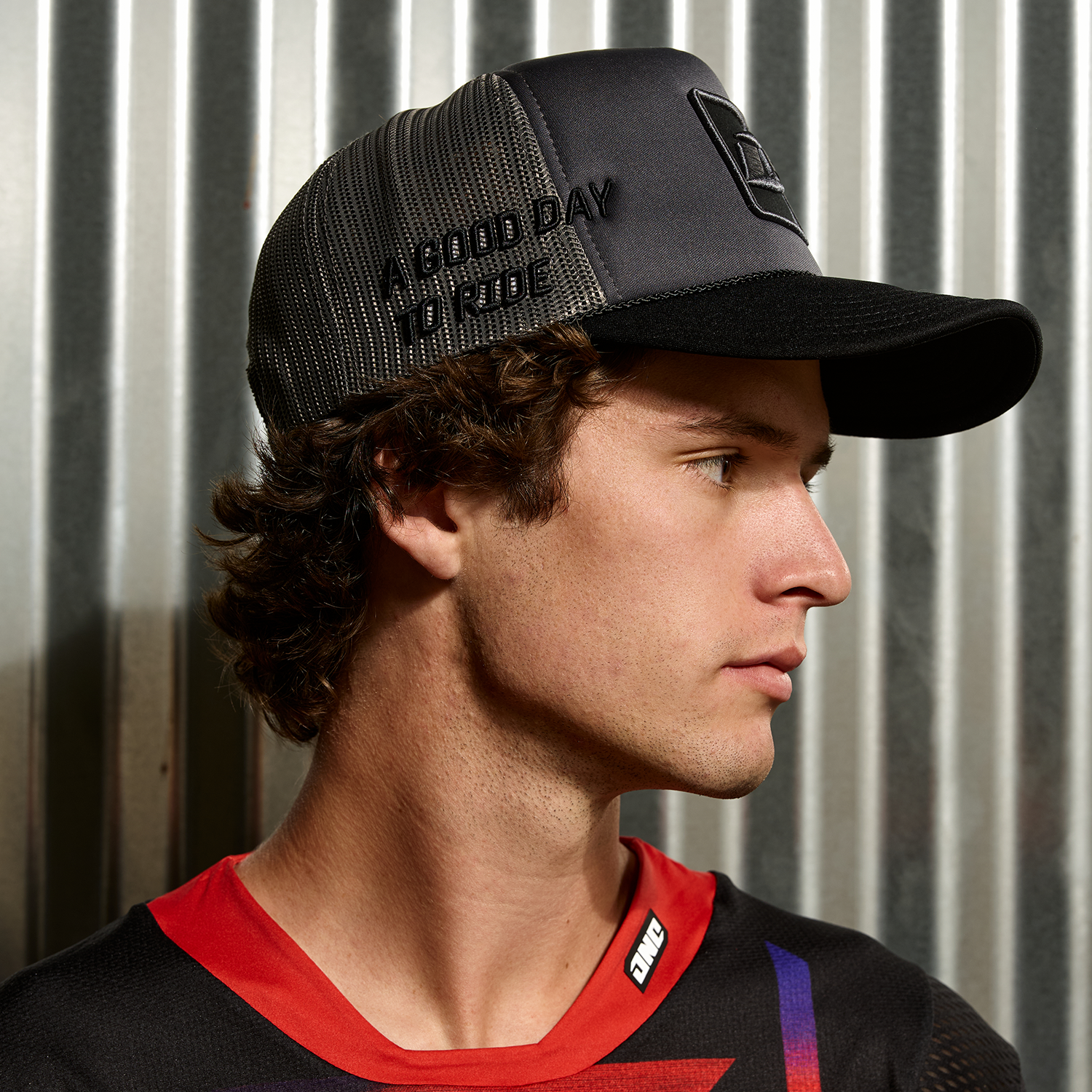 CUBE - Gray / Black Hat