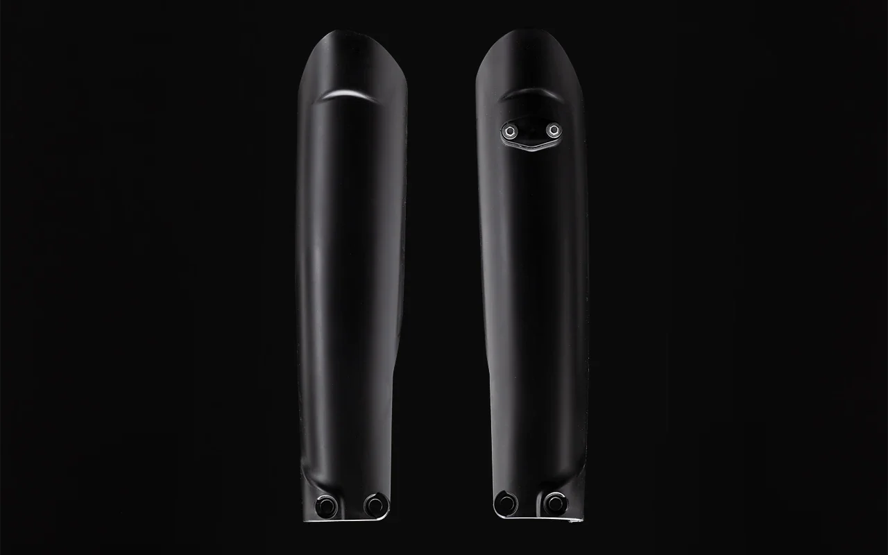 Fork cover set Matte black