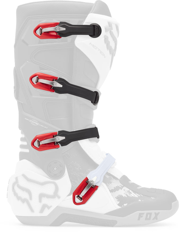 MOTION STRAP KIT - WHITE/FLUORESCENT RED