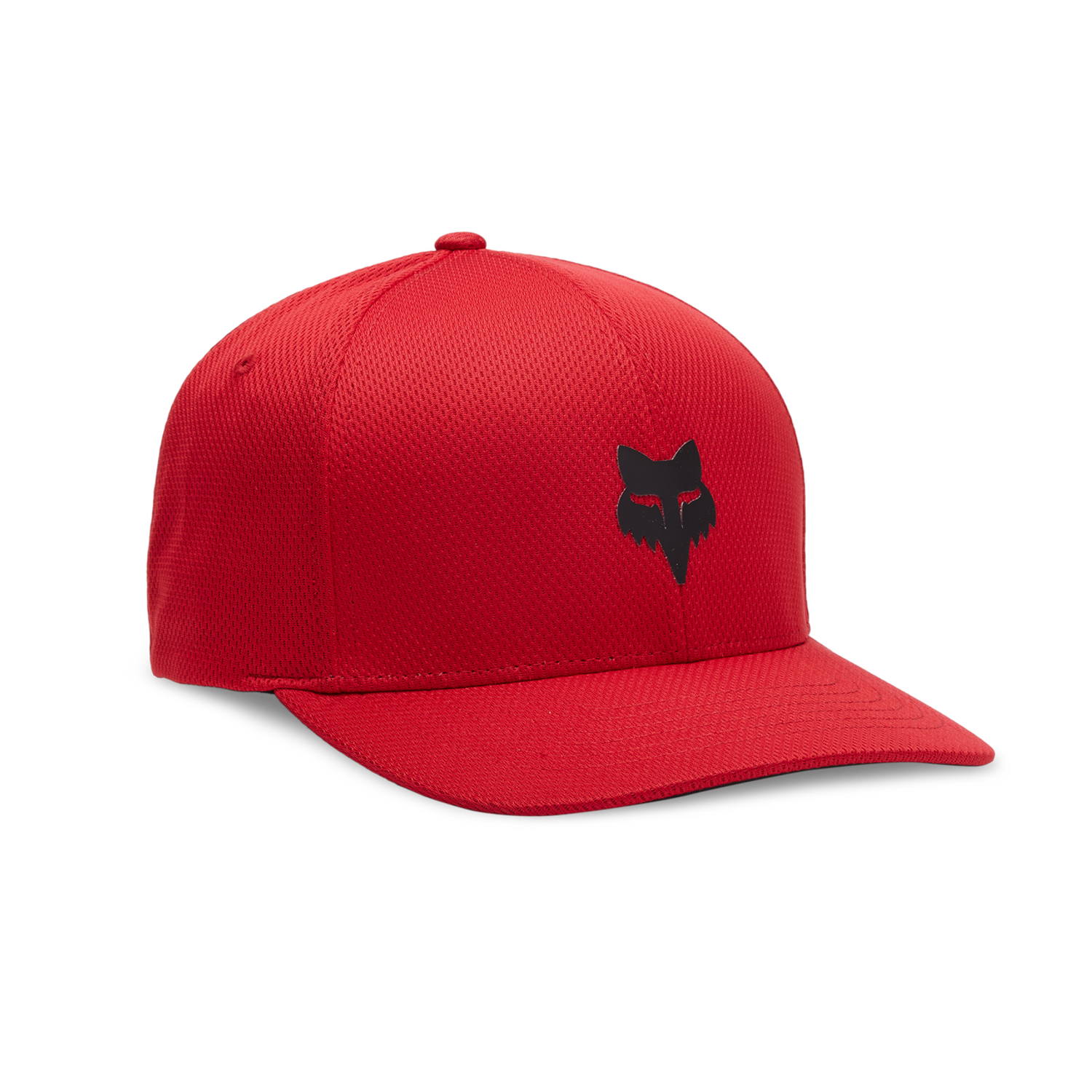 FOX HEAD TECH FLEXFIT HAT - FLAME RED