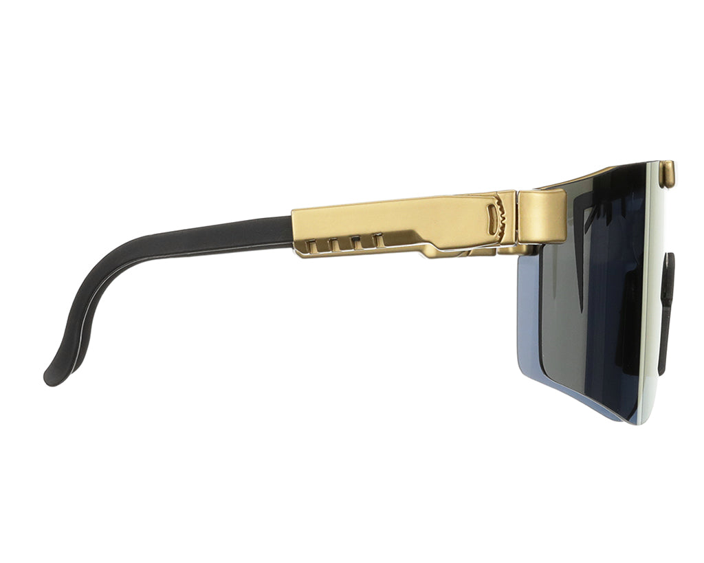 Wide / Polarized Gold | The Money Counter Original from Pit Viper Sunglasses