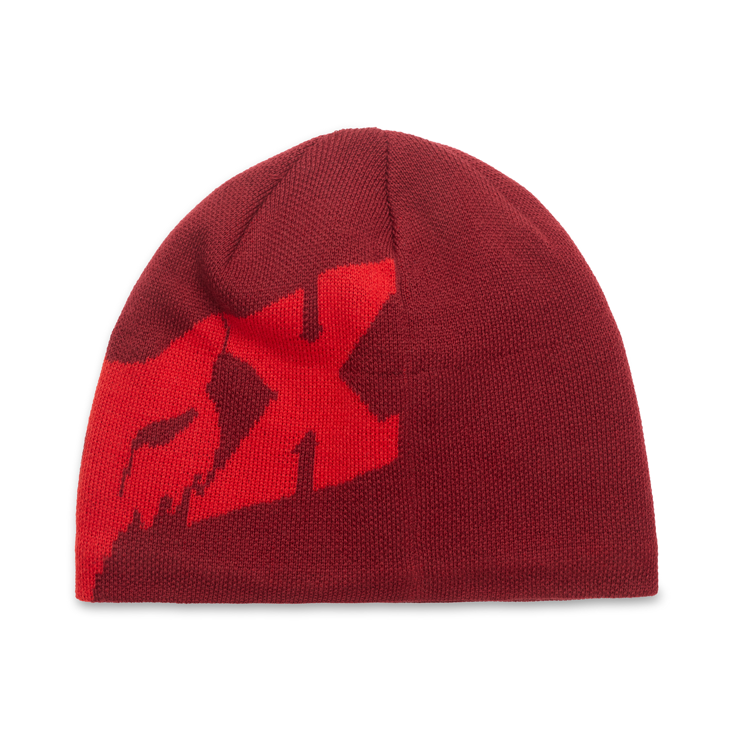 F HEAD X JACQUARD BEANIE - CHILI