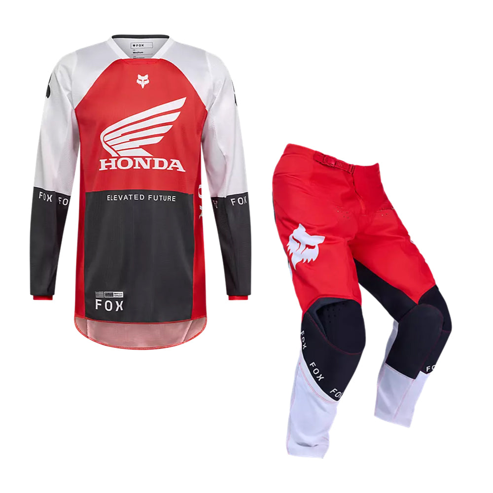 180 HONDA KIT COMBO - FLUORESCENT RED
