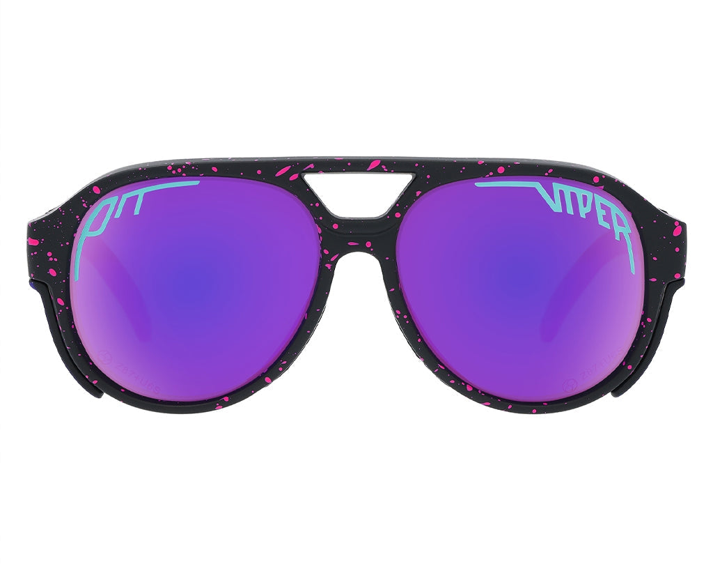 / Polarized Z87+ Purple | The Ignition Exciters with a Polarized Z87+ Purple lens from Pit Viper Sunglasses