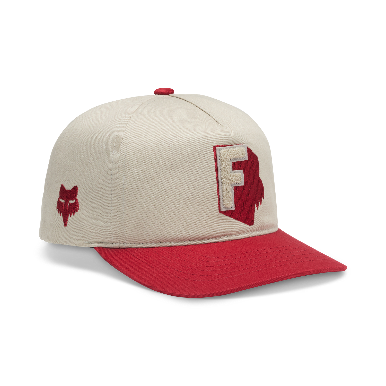 FOX SHADOW SNAPBACK HAT - CHILI