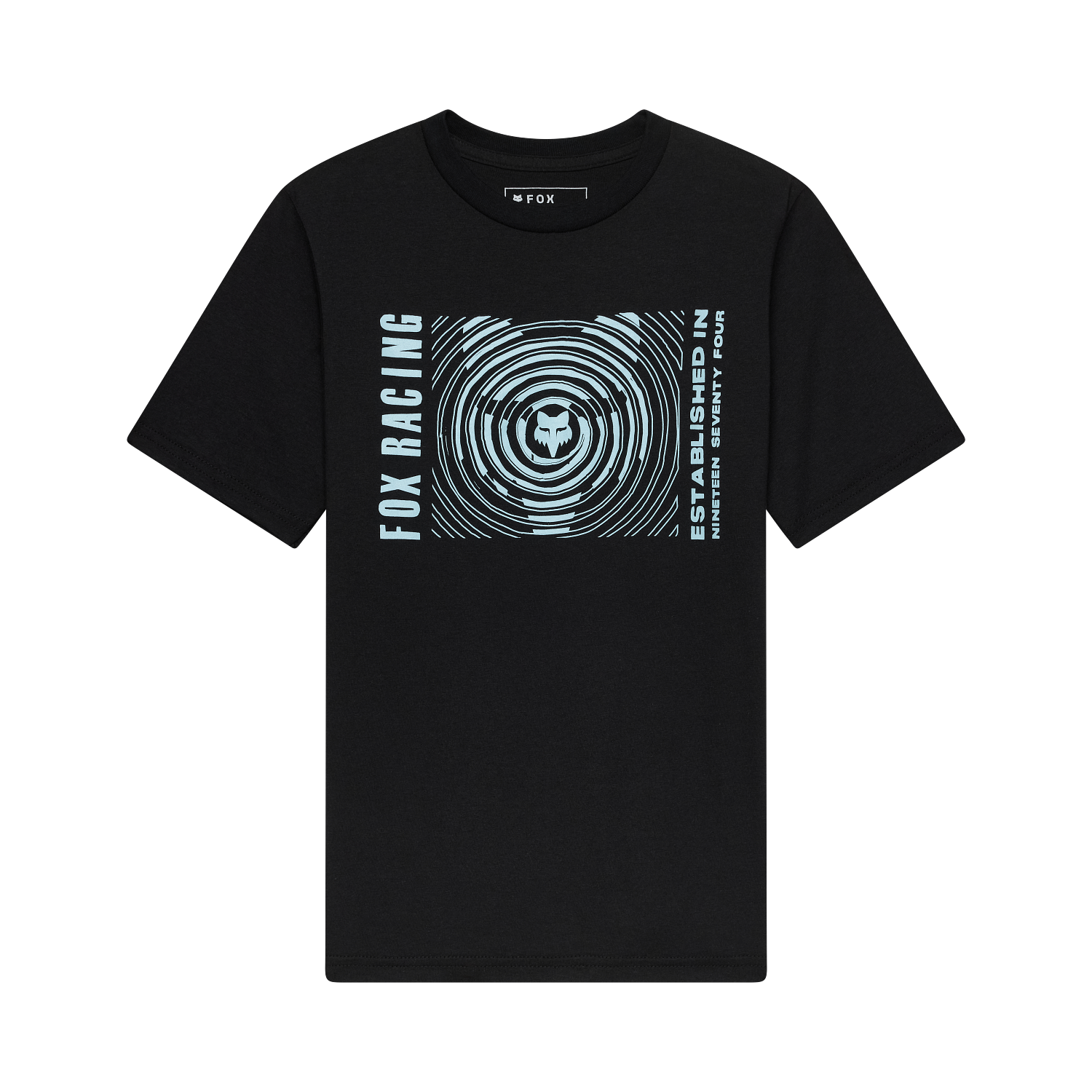 YTH WARPED SS TEE - ULTRA BLACK
