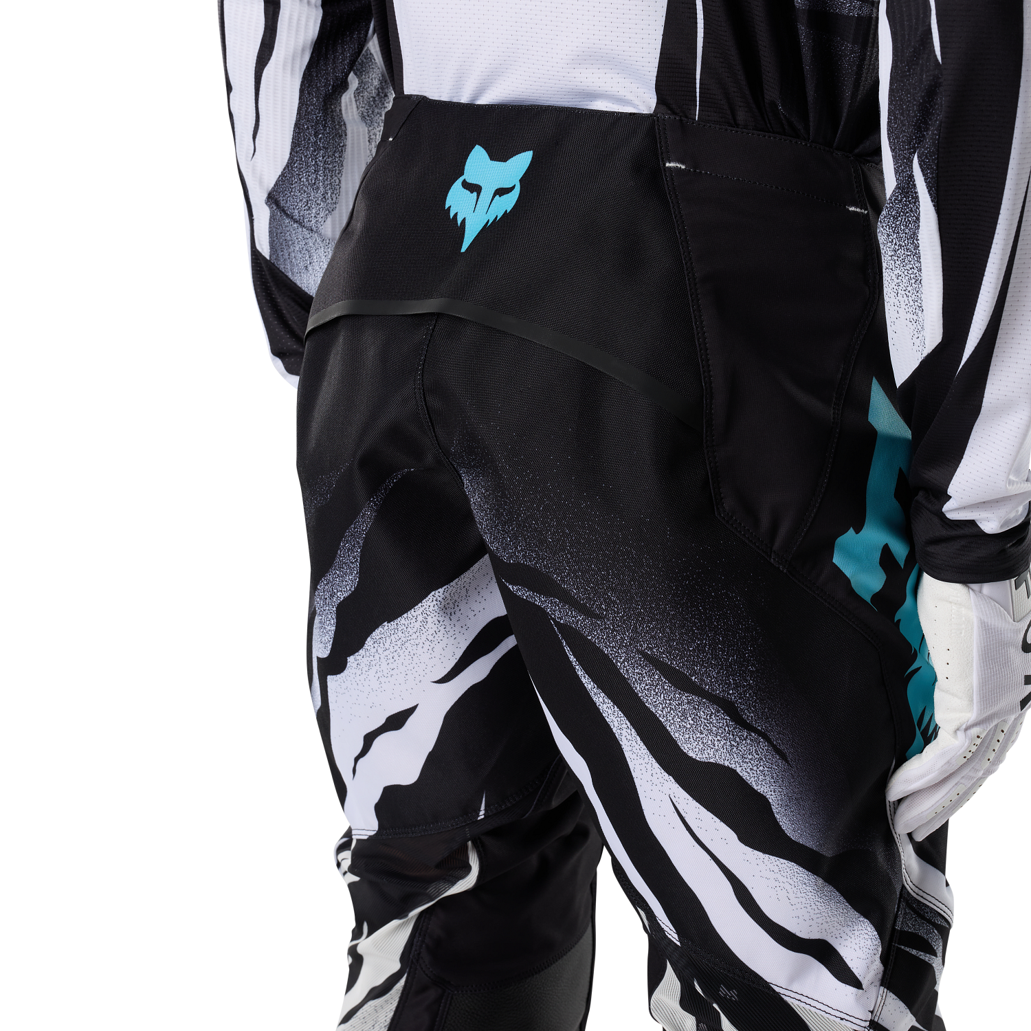 360 CLUTCH PANT - WHITE/BLACK