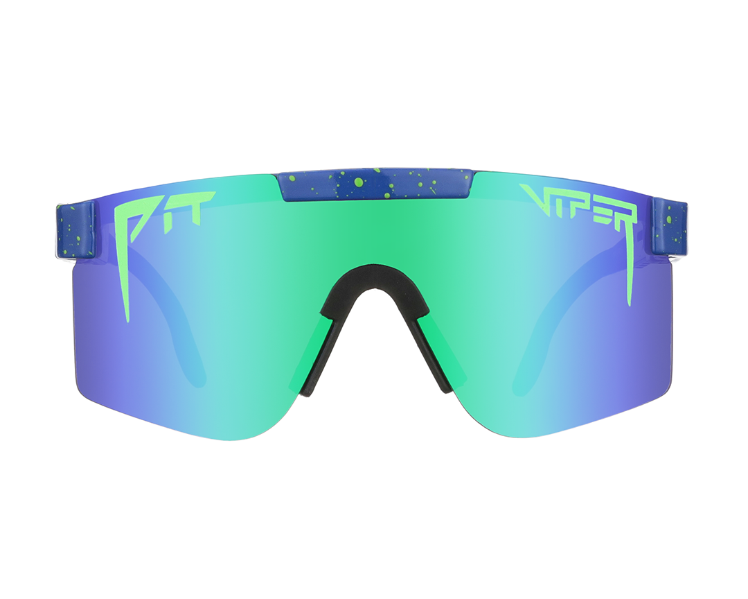 "The Leonardo Polarized sunglasses with reflective lenses and sleek black frame"