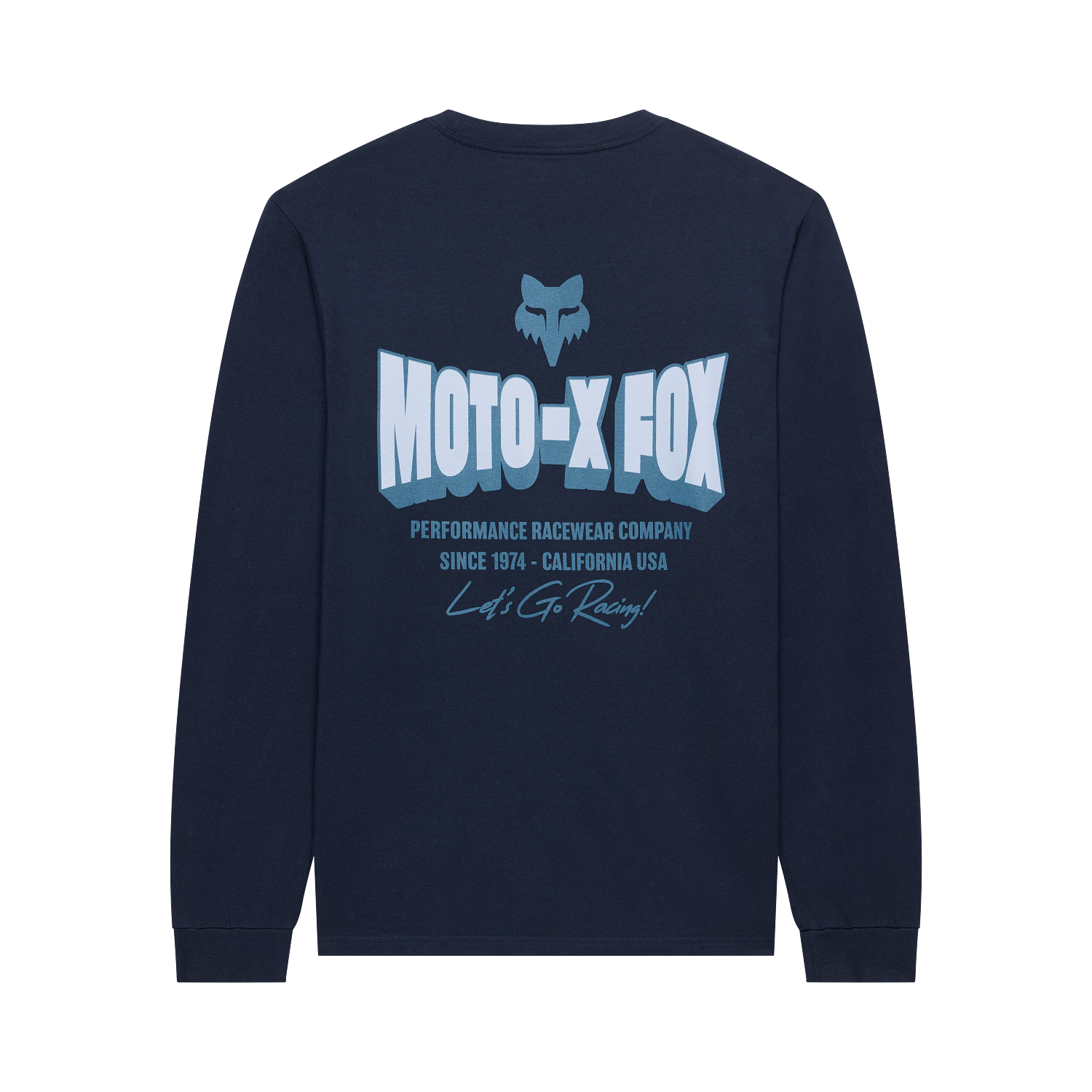 GO RACE 195 ORIGINAL LS TEE - MIDNIGHT