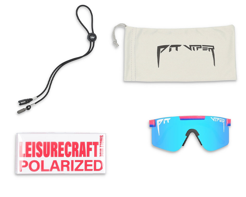 Narrow / Polarized Blue | The Leisurecraft Original from Pit Viper Sunglasses