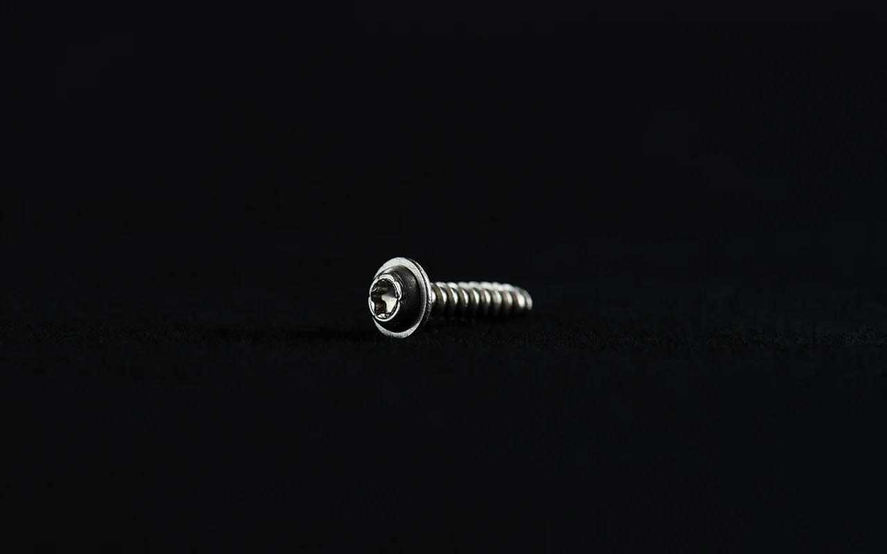 Homologation license plate holder bolt (1 unit)