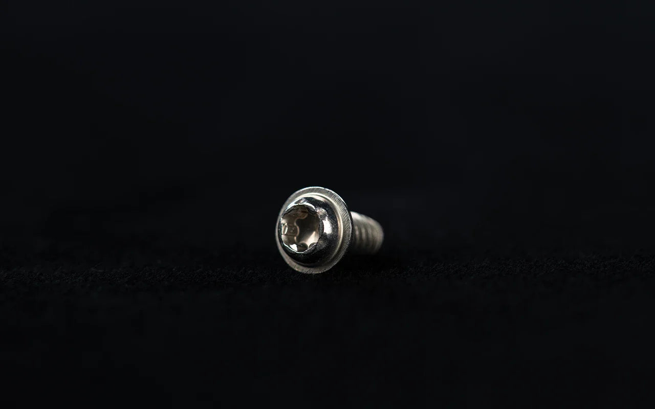 License plate light bolt