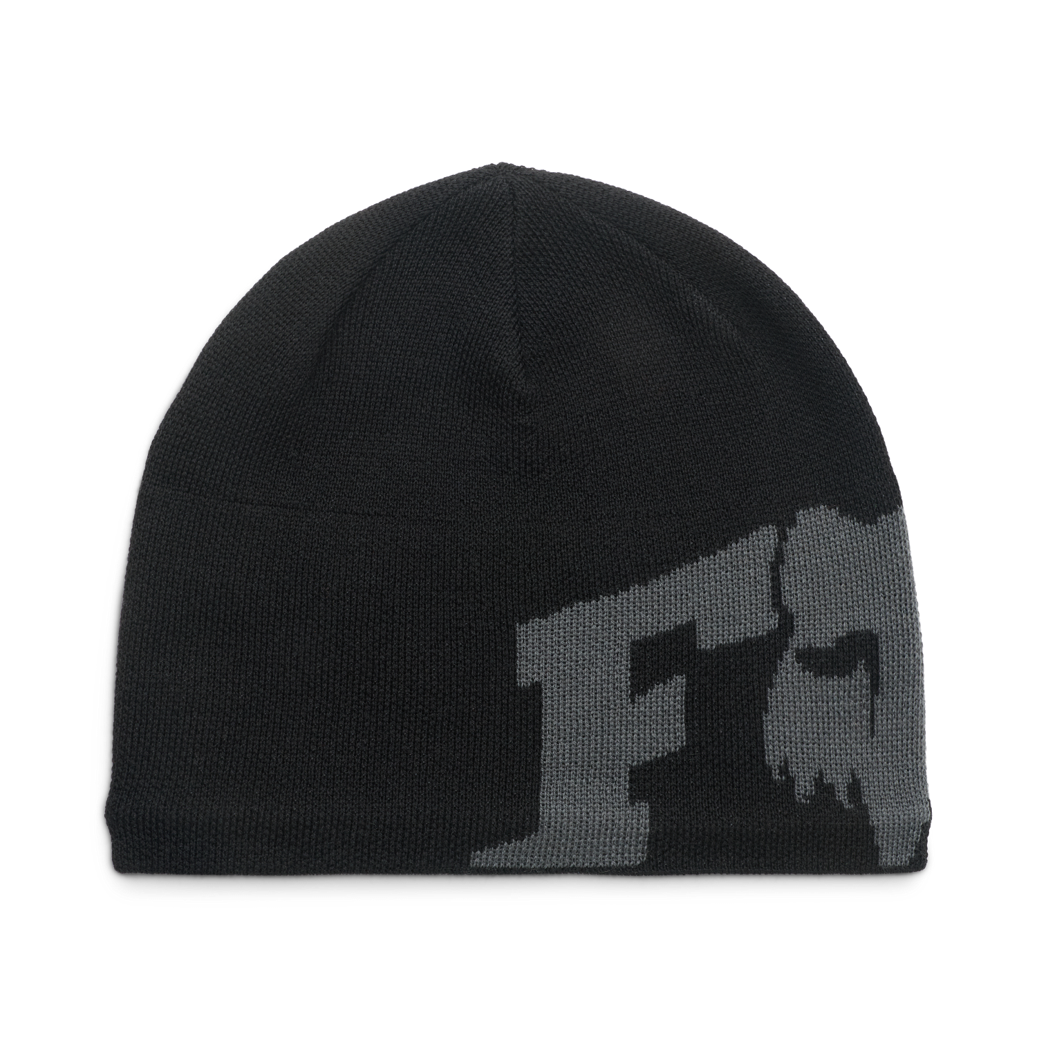 F HEAD X JACQUARD BEANIE - BLACK