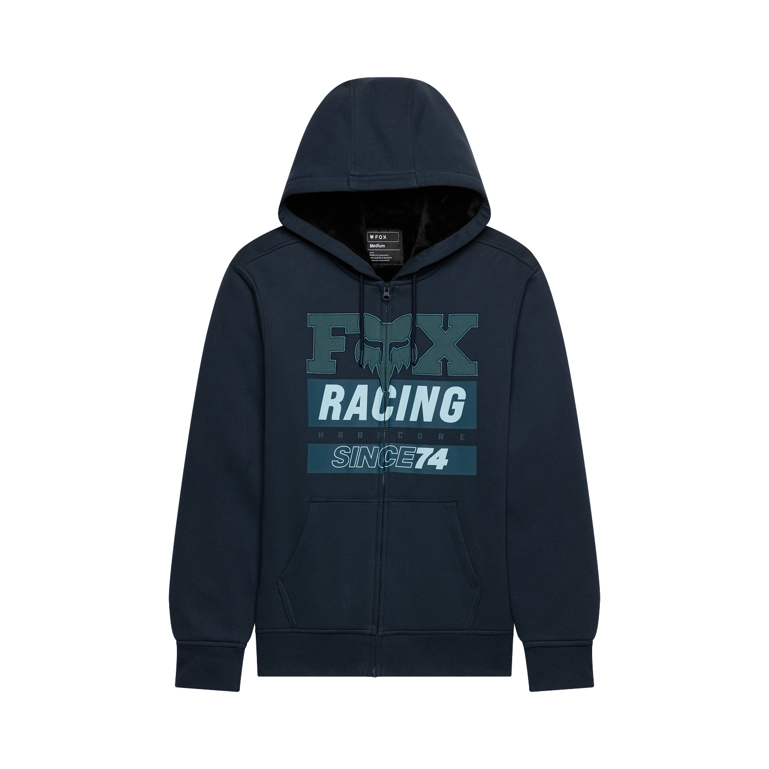 SINCE 74 SASQUATCH FLC ZIP - MIDNIGHT