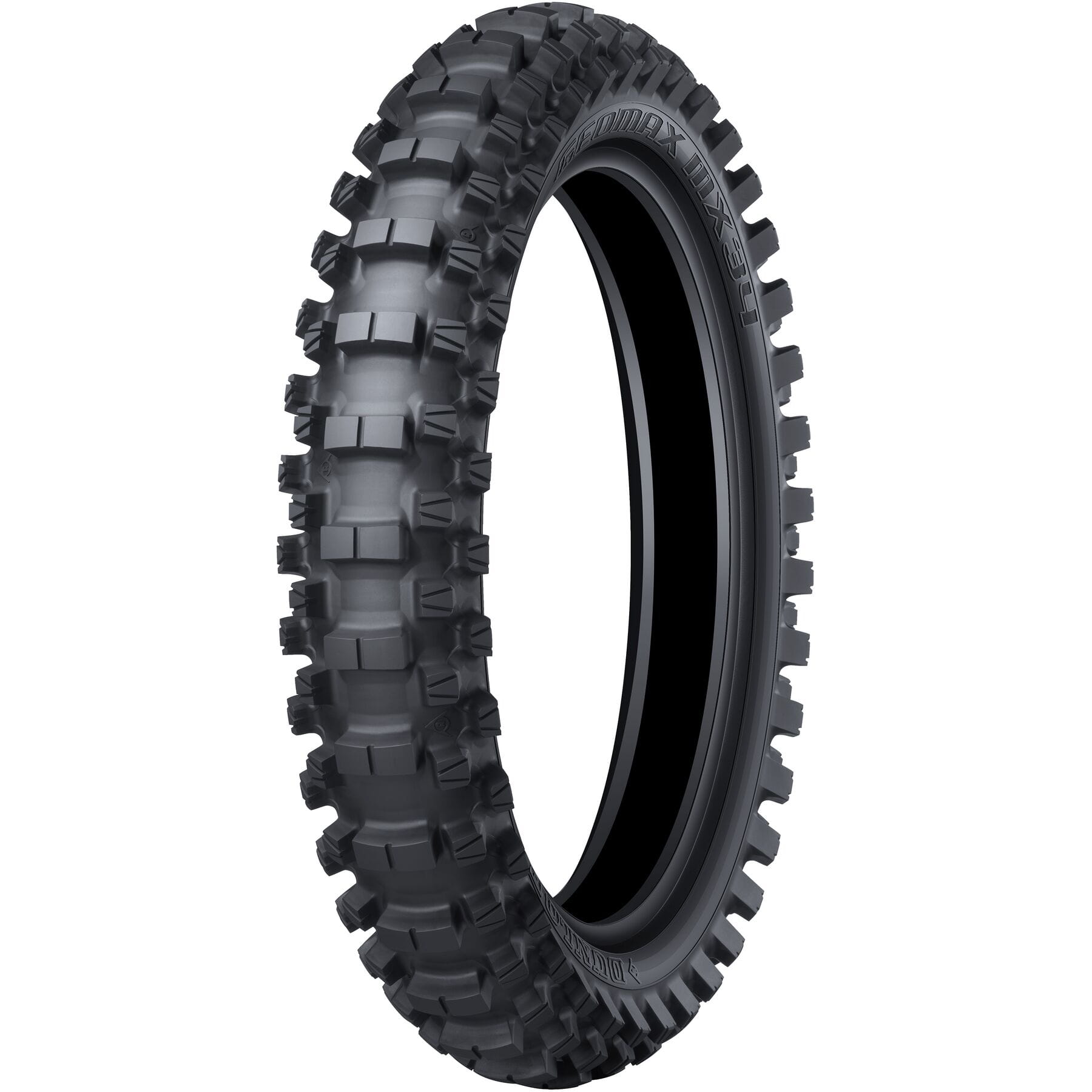 Dunlop Rear Tyre 110/90-19 GEOMAX MX34 displayed on white background