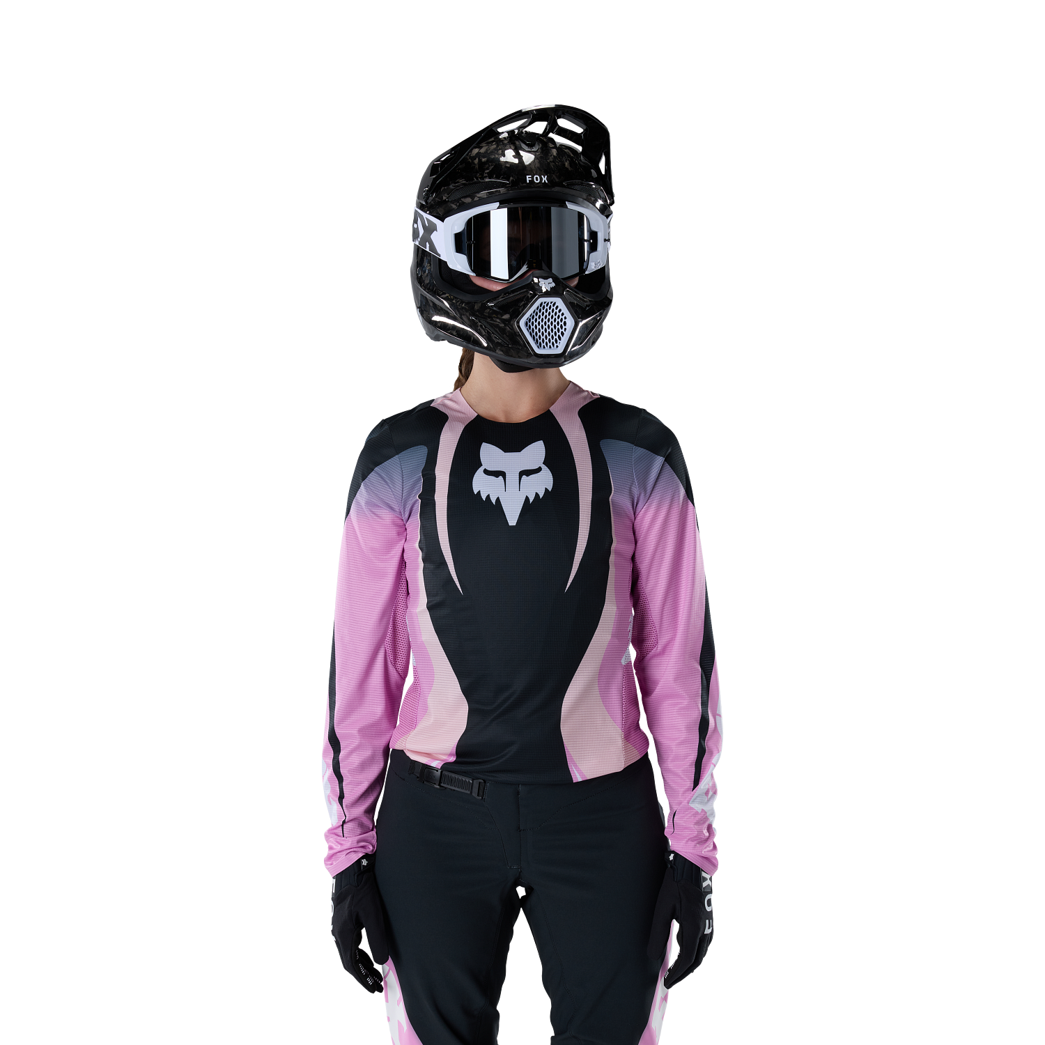 WMNS FLEXAIR THORN JERSEY - BLACK/PINK