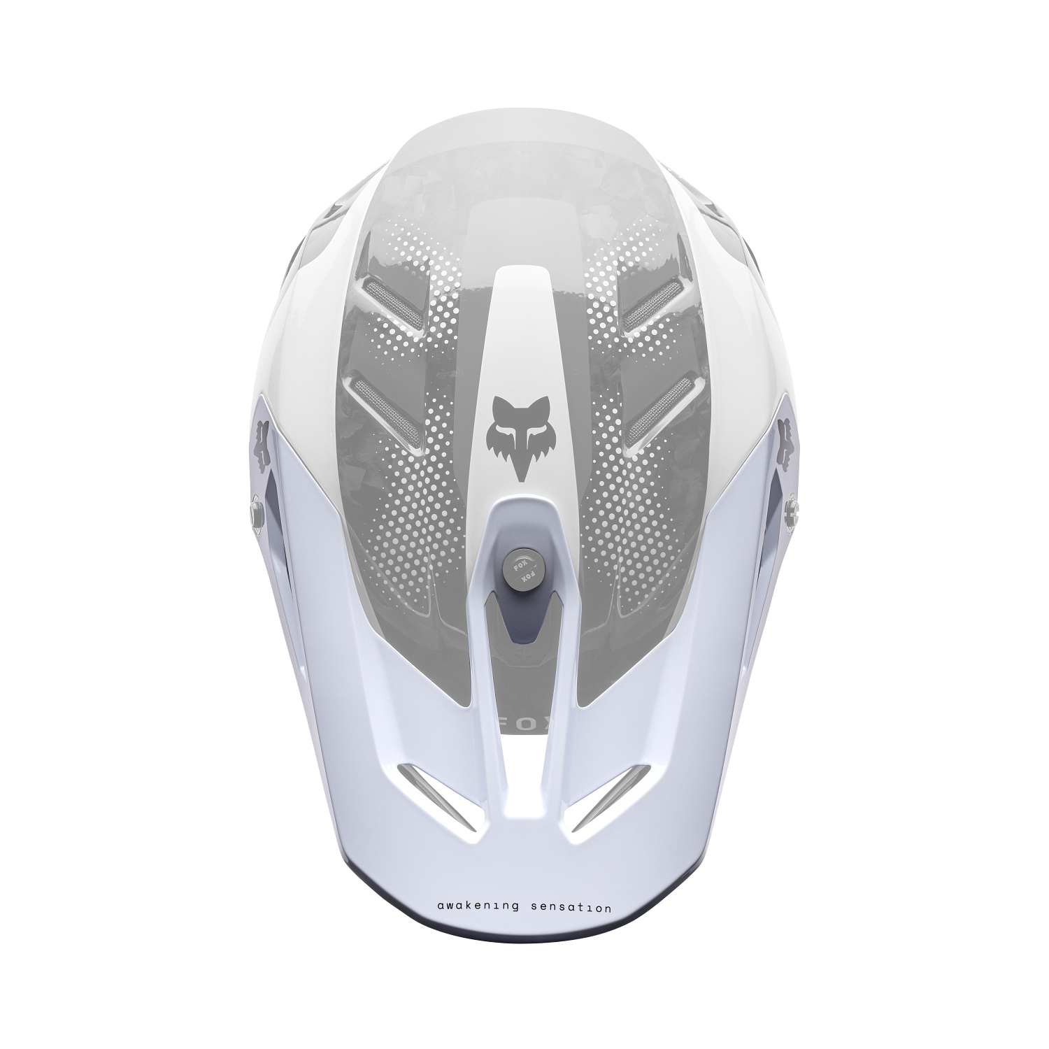 V3 RS HELMET VISOR - TACTILE - WHITE