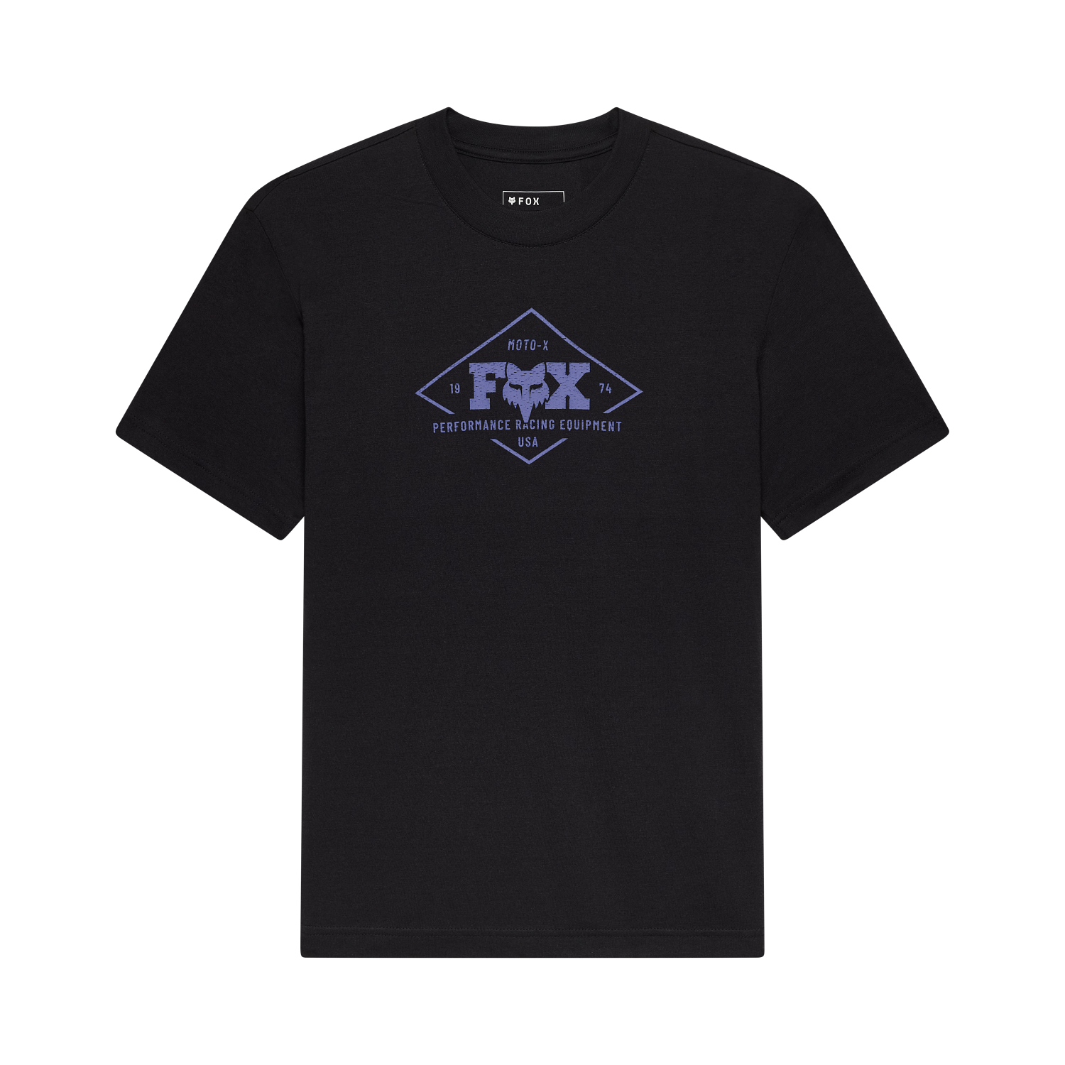 W STATIC SS TEE - BLACK