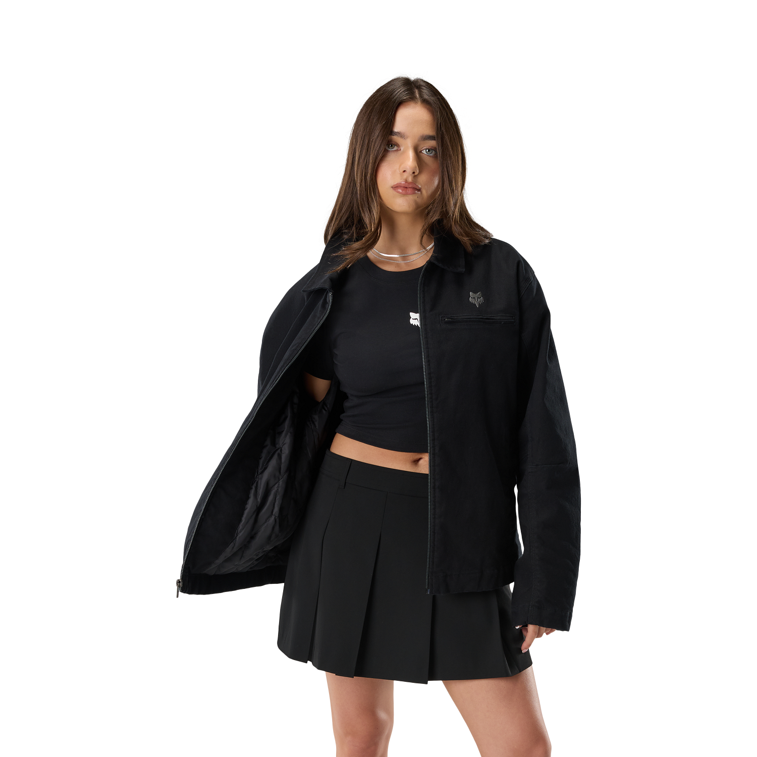 FOX WORK JACKET - BLACK