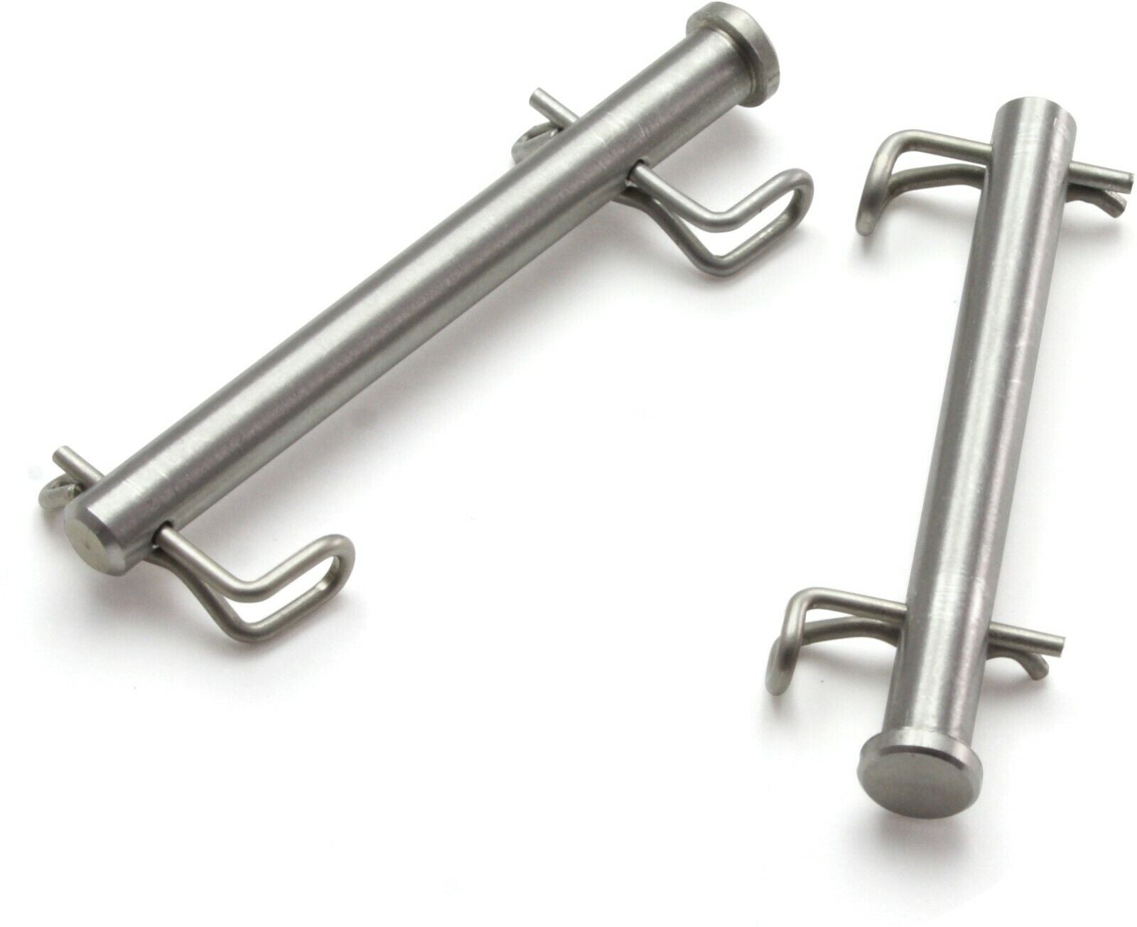 Stainless brake pin set 2 pieces for YZ YZF motorcycles displayed on white background