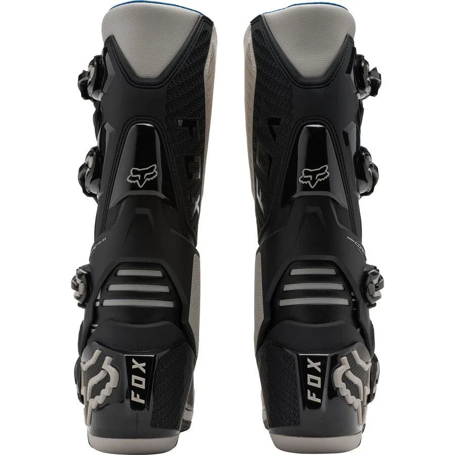 Fox Motion Diffuse SE Motocross Boots - Black/Grey