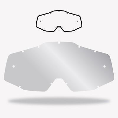 Tear-off resistant Impact Lens compatible with Gen1 and Gen2 goggles, showing clarity and durability