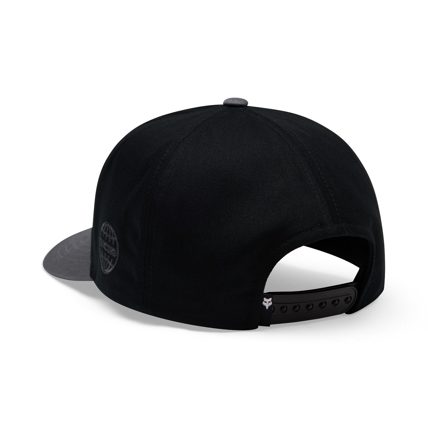 FOX SHADOW SNAPBACK HAT - BLACK
