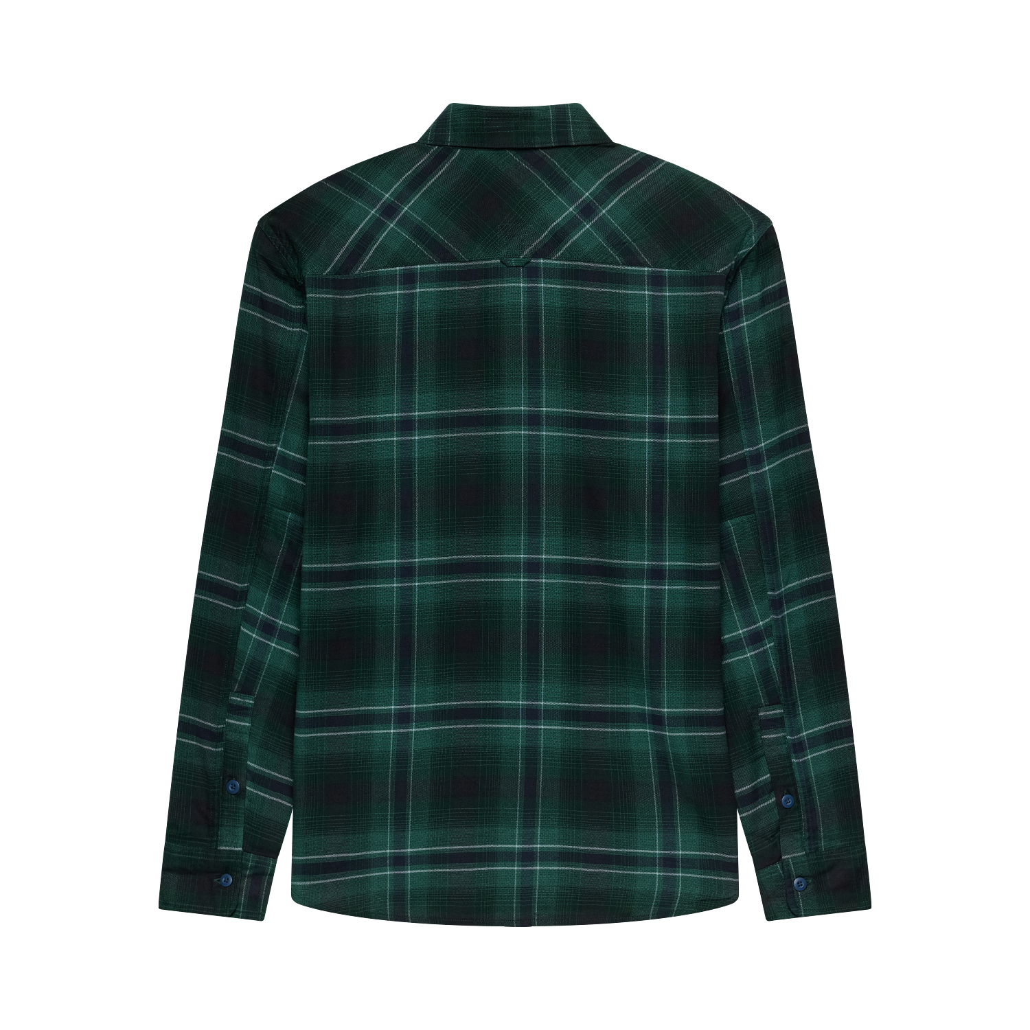 SURVIVALIST STRETCH FLANNEL LS - DEEP FERN