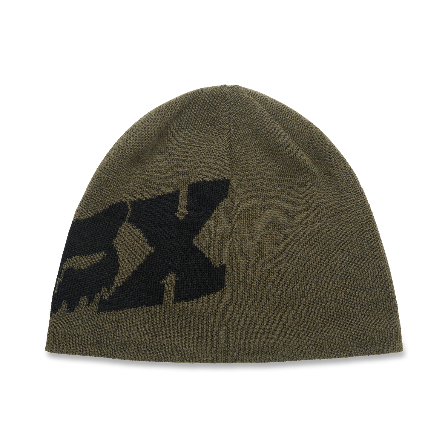 F HEAD X JACQUARD BEANIE - OLIVE GREEN