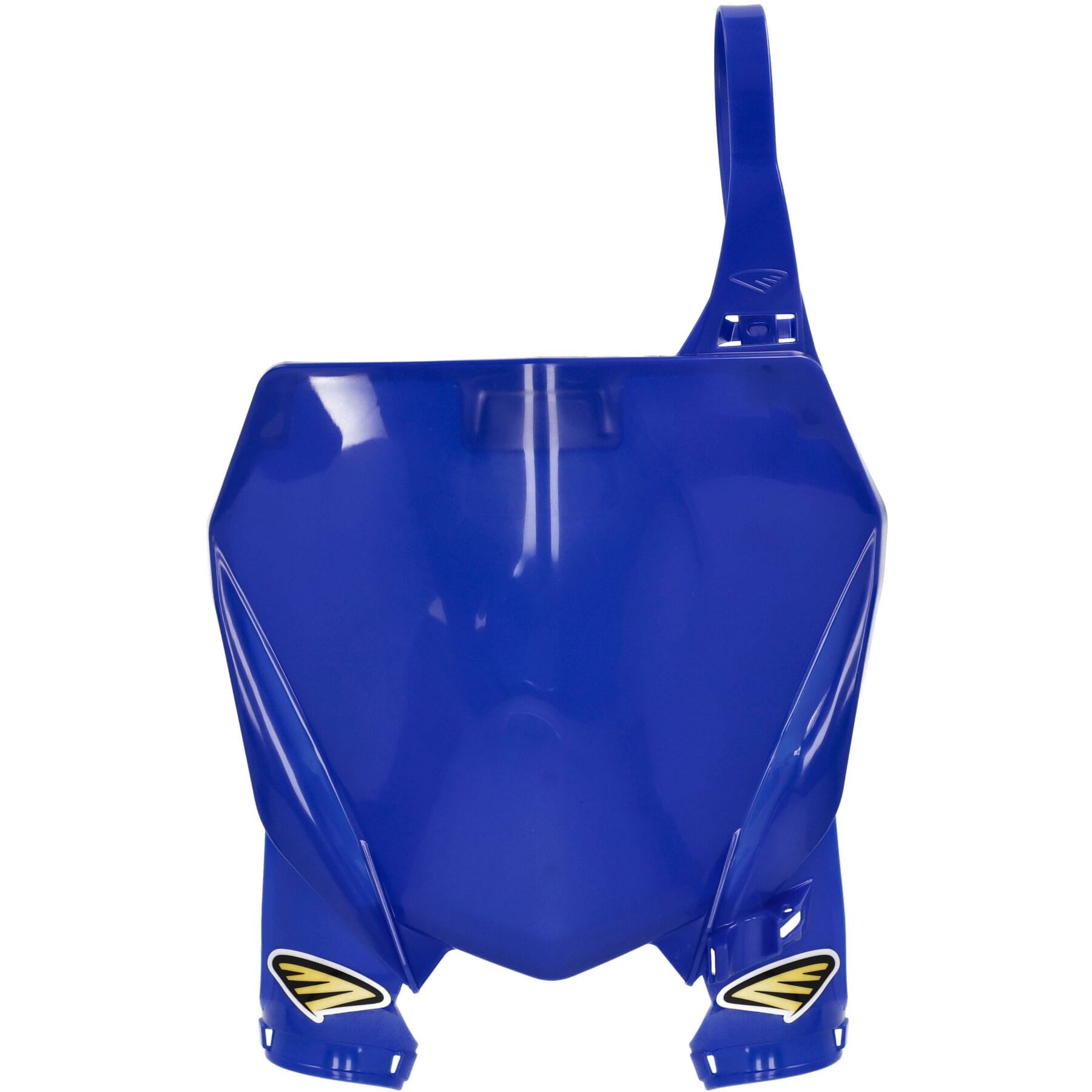 Stadium Front Plate Yamaha 2019 style in vibrant blue color displayed on a white background.