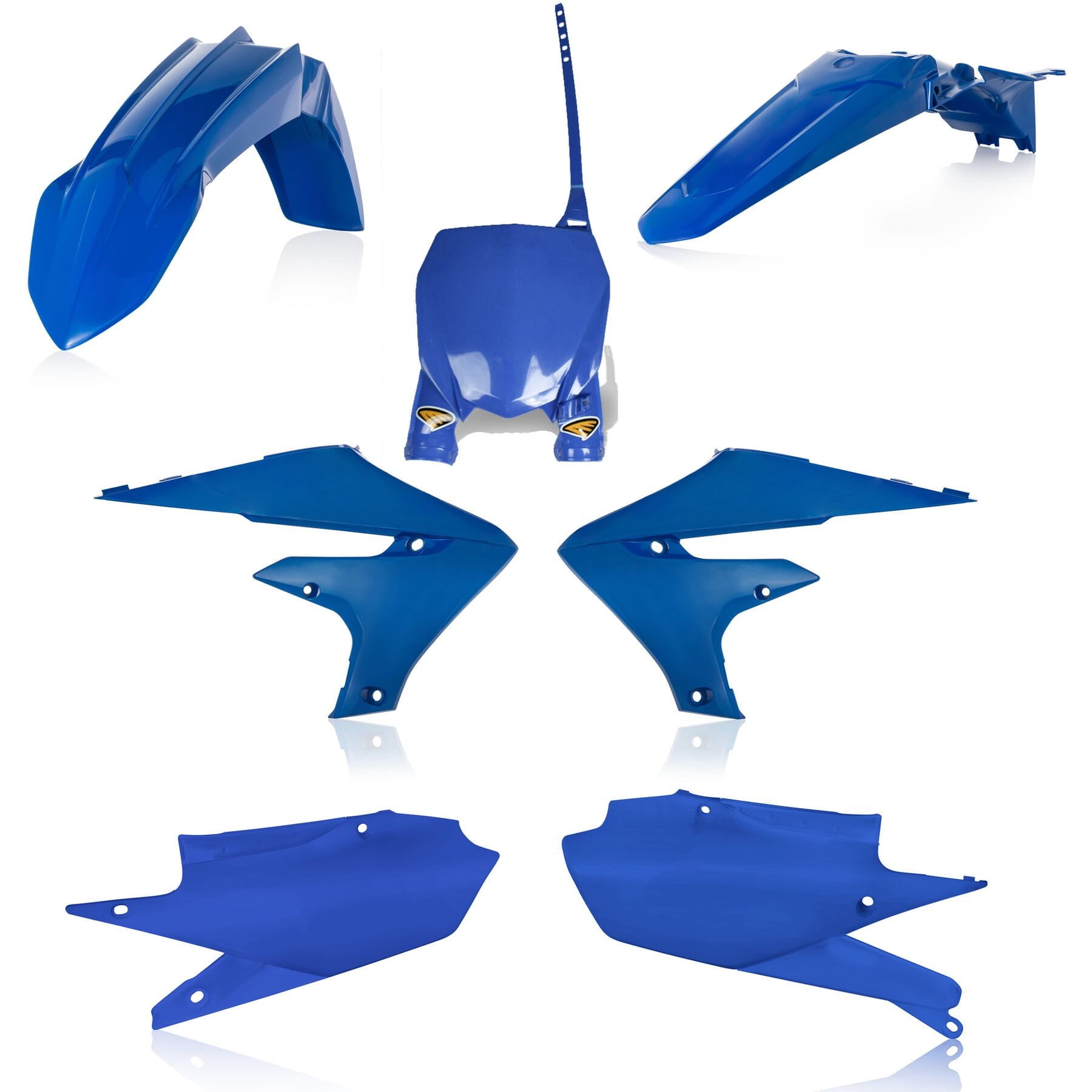 5 Piece Plastic Kit for Yamaha 450 (2018-2022) and 250 (2019-2023) in Blue